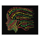 Impression Photo Mois de l'histoire des Noirs (Devant)