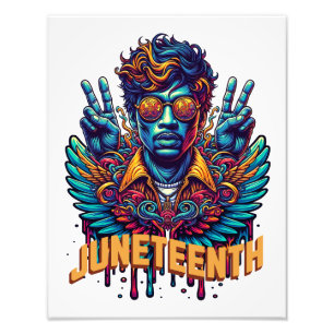 Impression Photo Mois de l'histoire des Noirs Juneteenth Ange de la