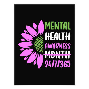 Impression Photo Mois de sensibilisation à la santé mentale