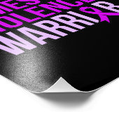 Impression Photo Mois de sensibilisation à la violence familiale (Coin)