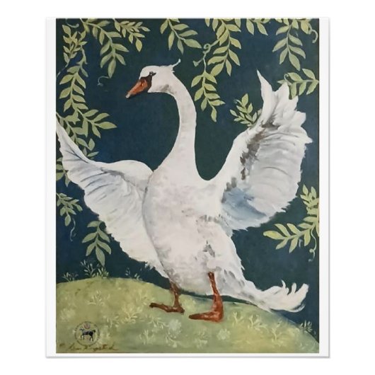 Impression Photo mon cygne doux (Devant)