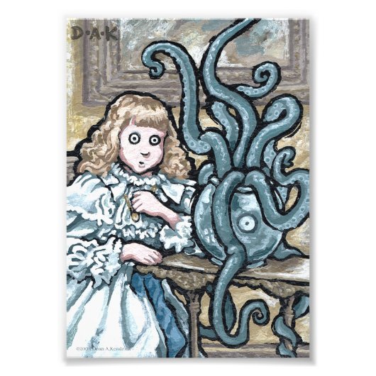 Impression Photo Mon Premier Animal #7 - Surreal Odd Goth Creator (Devant)