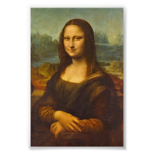 Impression Photo Mona Lisa, La Joconde par Leonardo da Vinci (Devant)