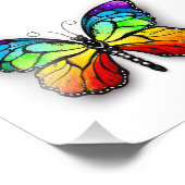 Impression Photo Monarque papillon arc-en-ciel (Coin)
