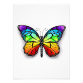 Impression Photo Monarque papillon arc-en-ciel (Devant)