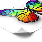 Impression Photo Monarque papillon arc-en-ciel (Coin)