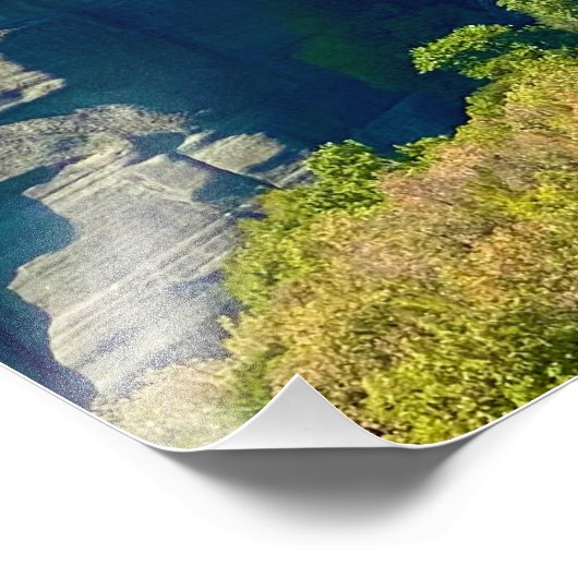 Impression Photo Monastère de Meteora, Grèce (Coin)