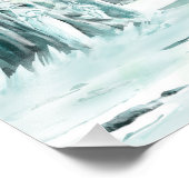 Impression Photo Monde de glace Imaginaire (Coin)