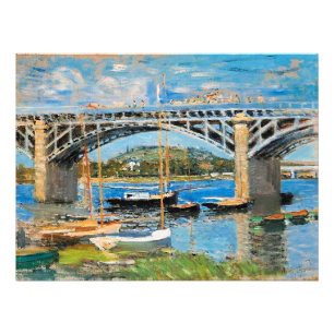 Impression Photo Monet - Le Pont sur la Seine,