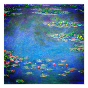Impression Photo Monet Water Lilies 1906