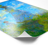 Impression Photo Monet Woman avec un parasol (Coin)