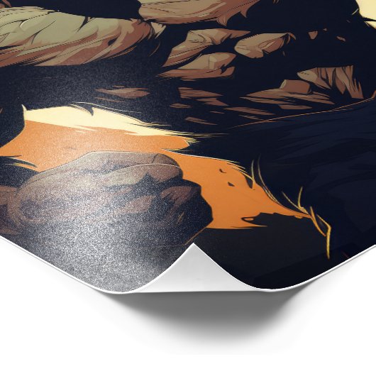 Impression Photo Monster de Werewolf (Coin)