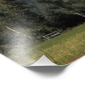 Impression Photo Mont Adams couvert de neige pittoresque (Coin)