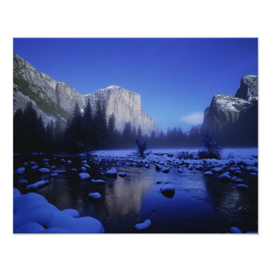 Impression Photo Mont El Capitan, Parc national de Yosemite, (Devant)