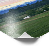 Impression Photo Mont Jefferson, Volcan de l'Oregon (Coin)