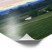 Impression Photo Mont Jefferson, Volcan de l'Oregon (Coin)