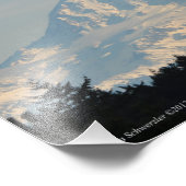 Impression Photo Mont Rainier 11X14 (Coin)