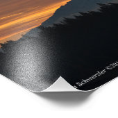 Impression Photo Mont Rainier 20X16 et son ombre (Coin)