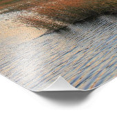 Impression Photo Mont Rundle et coucher de soleil du lac Vermilion (Coin)