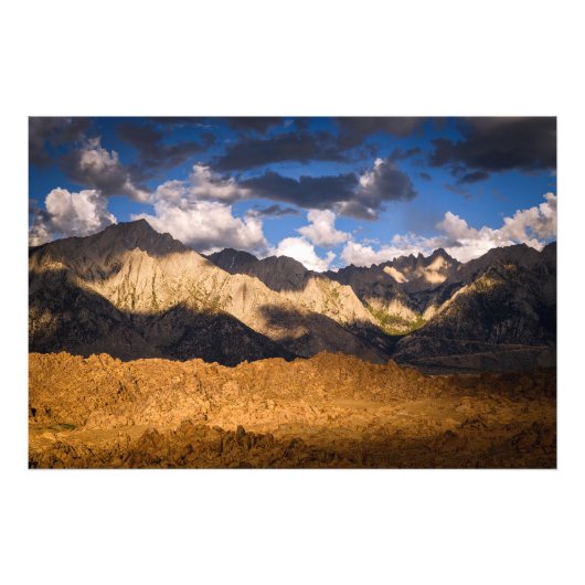 Impression Photo Mont Whitney (Devant)