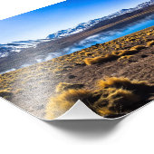 Impression Photo Montagne Bleue (Coin)