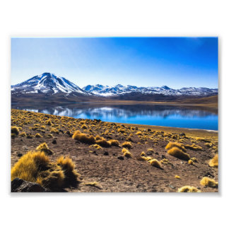 Impression Photo Montagne Bleue