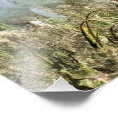 IMPRESSION PHOTO MONTAGNE CHAUDE PONY (Coin)