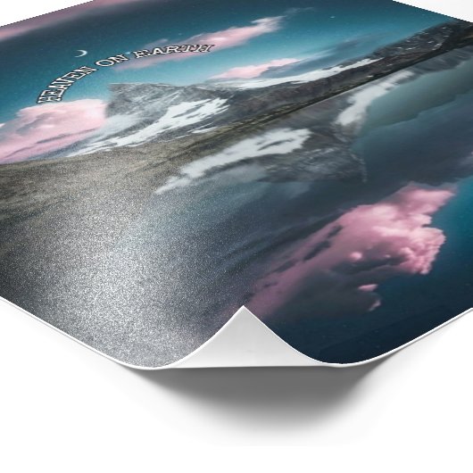 Impression Photo Montagnes appelant 2. (Coin)