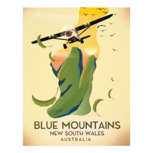 Impression Photo Montagnes Bleues Nouvelle-Galles du Sud Australie