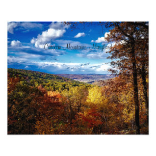 Impression Photo Montagnes Catoctin, Maryland