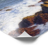 Impression Photo Monterey Californie Côte Pittoresque (Coin)