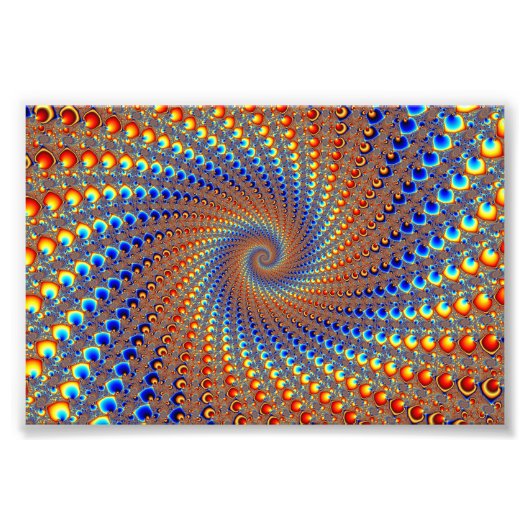 Impression Photo Monterey Fractal Art (Devant)