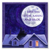 Impression Photo Montre Lune (Devant)