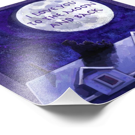 Impression Photo Montre Lune (Coin)