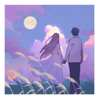 Impression Photo Moonlit Companionship