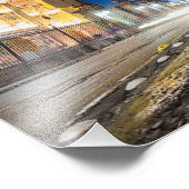 Impression Photo Morelia Michoacan State à la nuit (Coin)