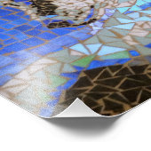 Impression Photo Mosaïque du loup (Coin)