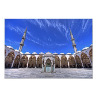 Impression Photo Mosquée Bleue, Istanbul, Turquie