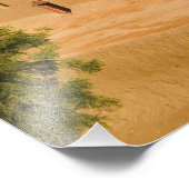 Impression Photo Mosquée de Djenne, un exemple classique de (Coin)