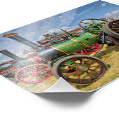 Impression Photo Moteur de traction à vapeur (Coin)