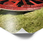 Impression Photo MOTEUR DE TRACTION À VAPEUR vintage (Coin)