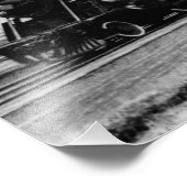 Impression Photo Moteur GTW Railroad #3735 vers 1940 (Coin)