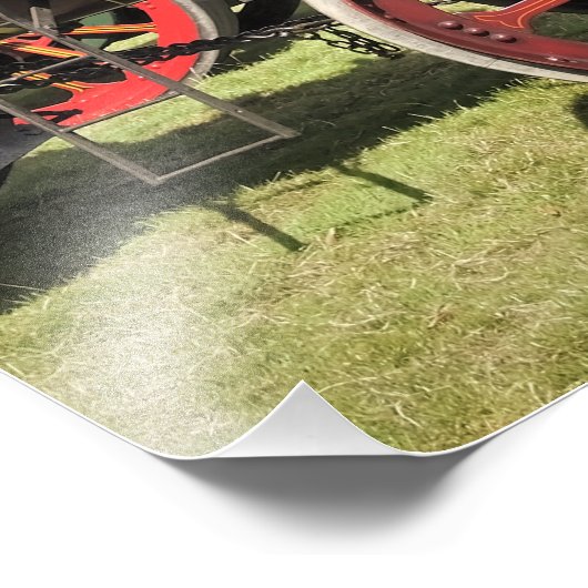 IMPRESSION PHOTO MOTEURS DE TRACTION (Coin)