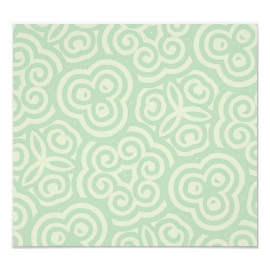 Impression Photo Motif Abstrait vert (Devant)