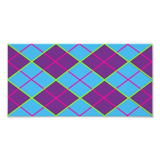 Impression Photo Motif Argyle Classique (Devant)