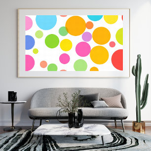 Impression Photo Motif circulaire coloré et dynamique Abstrait mode