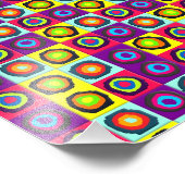Impression Photo motif de cercles (Coin)