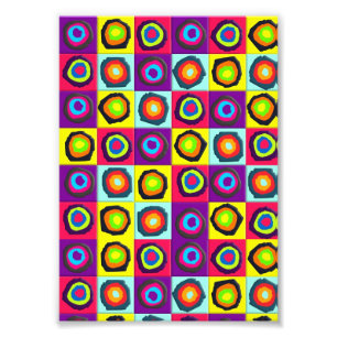 Impression Photo motif de cercles