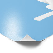 Impression Photo Motif de nuage de dessin animé mignon (Coin)