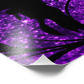 Impression Photo Motif Des Feuilles, Feuilles Violets, Feuilles Par (Coin)